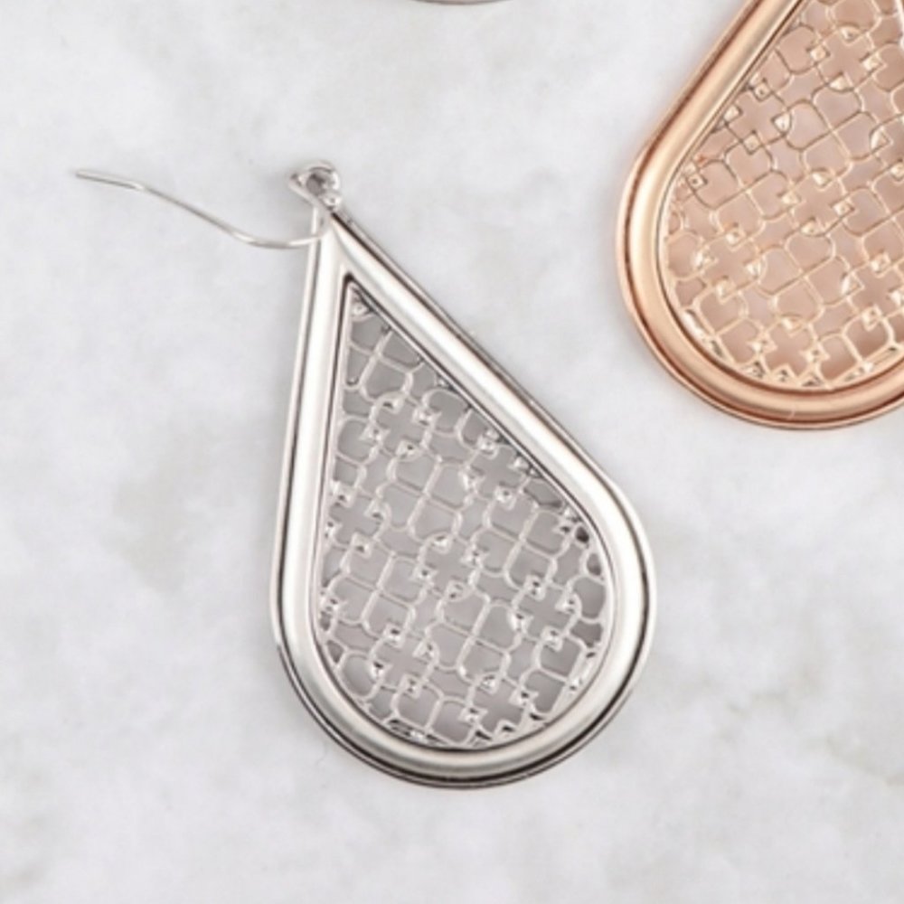 02158  Moroccan Teardrop Earrings